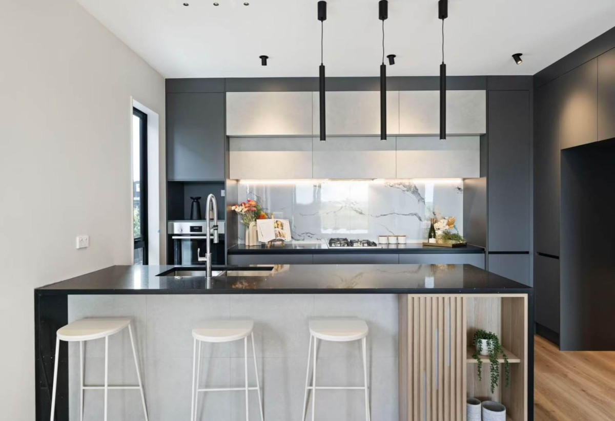 With views across a peaceful bush reserve, 5 beds (2 ensuites) 3 baths house with double garage, Crafted from premium James Hardie and brick, 51 Emerald Avenue, Karaka, Auckland