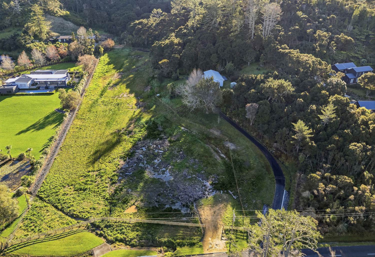This spectacular north-facing, sunny 2.0552-hectare Lifestyle Section – Your Dream Home Await, 65 Haigh Access Road, Dairy Flat, Auckland