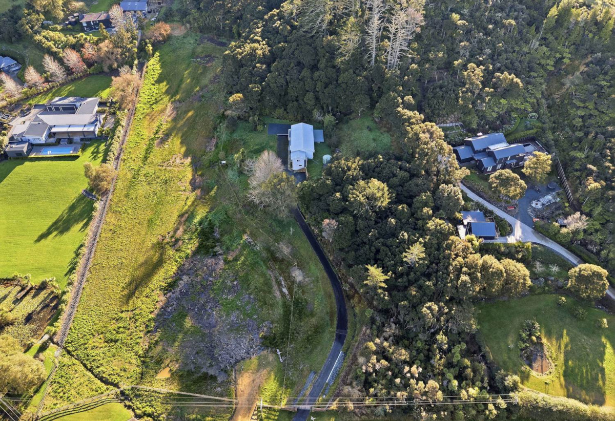 This spectacular north-facing, sunny 2.0552-hectare Lifestyle Section – Your Dream Home Await, 65 Haigh Access Road, Dairy Flat, Auckland