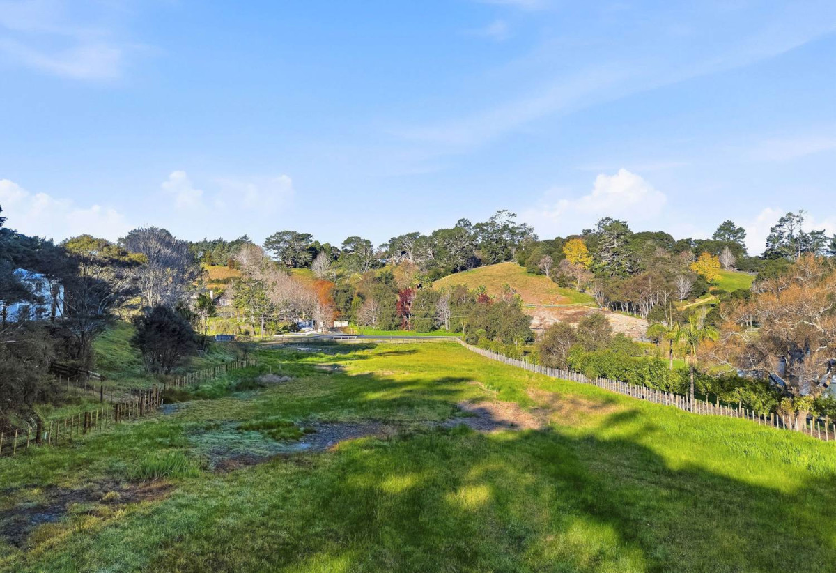 This spectacular north-facing, sunny 2.0552-hectare Lifestyle Section – Your Dream Home Await, 65 Haigh Access Road, Dairy Flat, Auckland