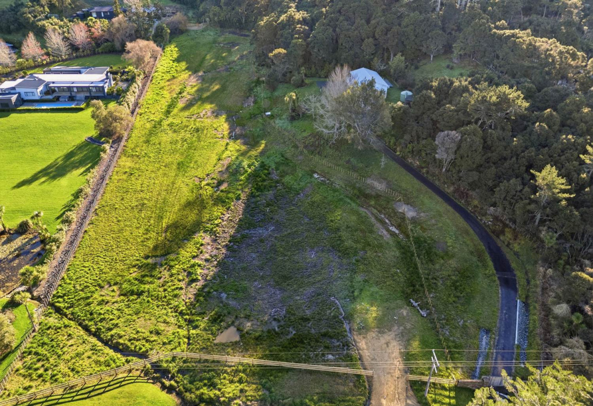 This spectacular north-facing, sunny 2.0552-hectare Lifestyle Section – Your Dream Home Await, 65 Haigh Access Road, Dairy Flat, Auckland