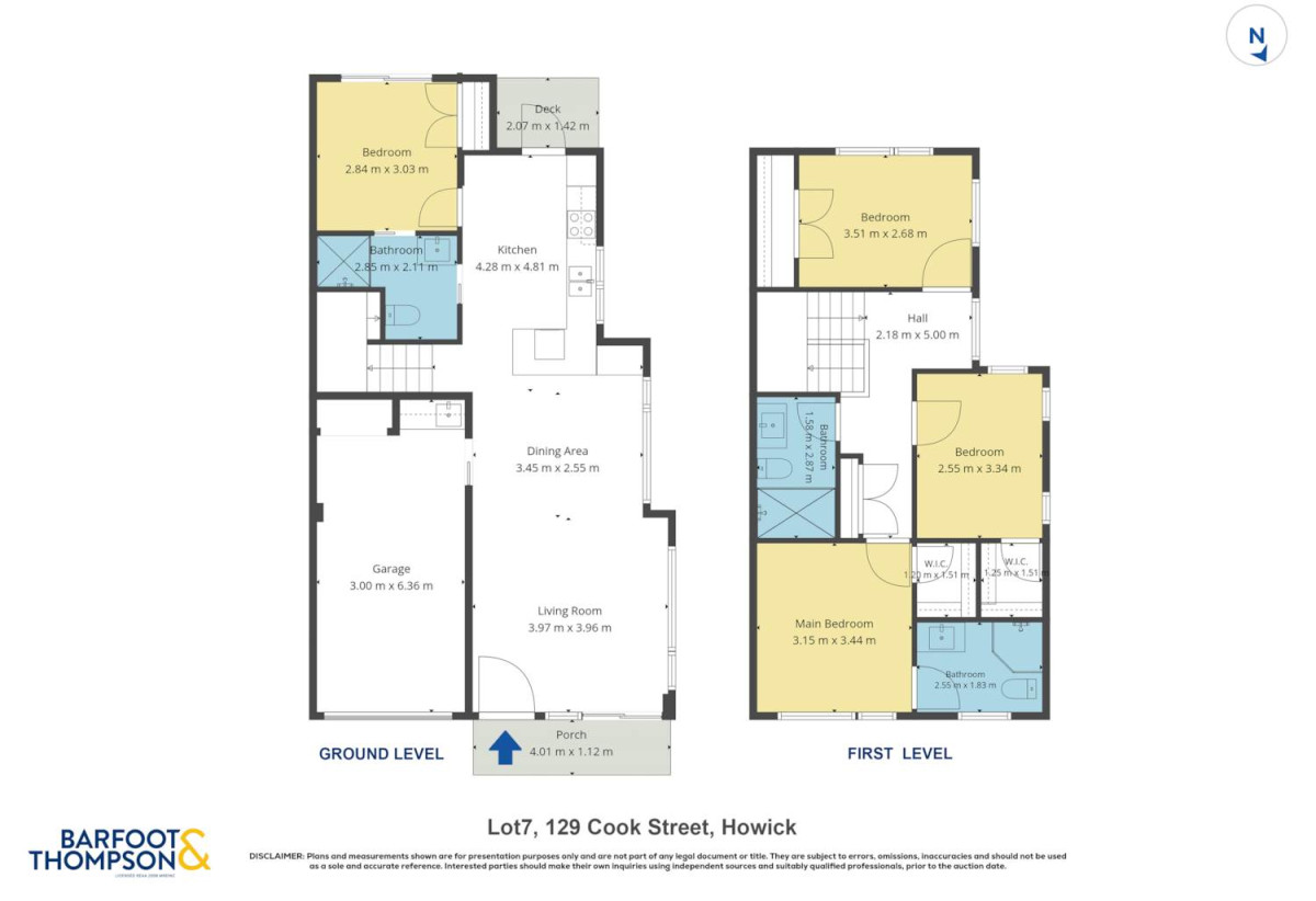 Unique two-level design, Brandnew 4 beds (1 ensuite) 3 baths home with garage, Ground floor bedroom and Semi-Ensuite for flexibility, 0.7 km to Howick College, Lot 7/129 Cook Street, Howick, Auckland