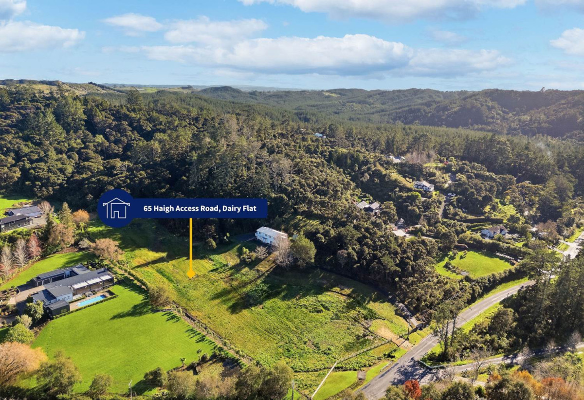 This spectacular north-facing, sunny 20552m2 Private Country Section – Your Dream Home Awaits, 65 Haigh Access Road, Dairy Flat, Auckland