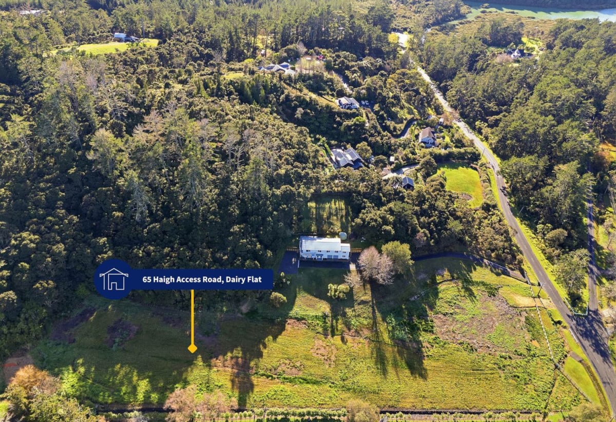 This spectacular north-facing, sunny 20552m2 Private Country Section – Your Dream Home Awaits, 65 Haigh Access Road, Dairy Flat, Auckland