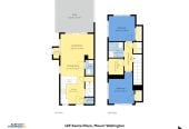 2 beds + study room 1.5 bath home with car park, no Body Corporate fees, Located just moments from Sylvia Park Shopping Centre, 12F Keate Place, Mt Wellington, Auckland