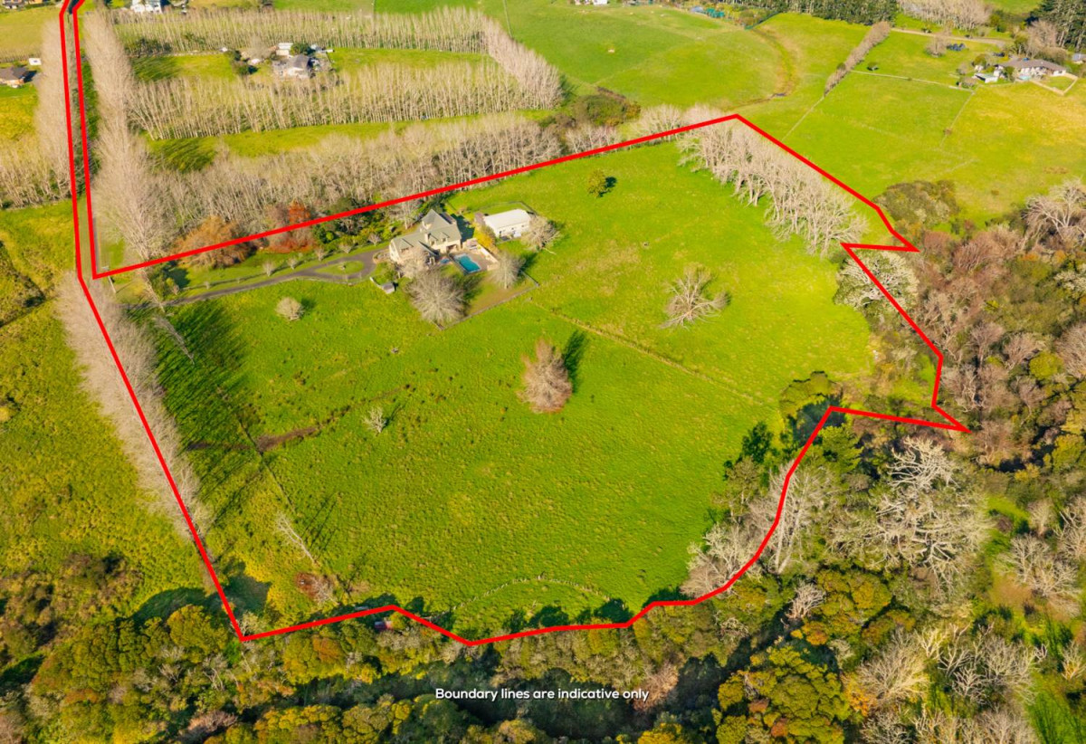 Exceptional 4.26ha Landholding Poised for Growth, 5 beds + office room 4 baths house with standalone double garage and swimming pool, 210 Fred Taylor Drive, Whenuapai, Auckland