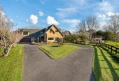 Exceptional 4.26ha Landholding Poised for Growth, 5 beds + office room 4 baths house with standalone double garage and swimming pool, 210 Fred Taylor Drive, Whenuapai, Auckland