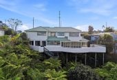 Unbeatable Views & Newly Renovated, 817m2 section, 3 beds + study 2 baths house with double garage, 825 East Coast Road, Browns Bay, Auckland