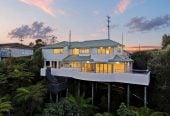 Unbeatable Views & Newly Renovated, 817m2 section, 3 beds + study 2 baths house with double garage, 825 East Coast Road, Browns Bay, Auckland