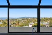 Unbeatable Views & Newly Renovated, 817m2 section, 3 beds + study 2 baths house with double garage, 825 East Coast Road, Browns Bay, Auckland
