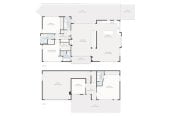 Concrete Construction, Space & Privacy, 621m2 section, 4 beds (2 ensuites) 3 baths house with double garage, Two master suites (one on each level), 0.4 km to Orewa Primary School, 21 Bayview Park Lane, Orewa, Auckland