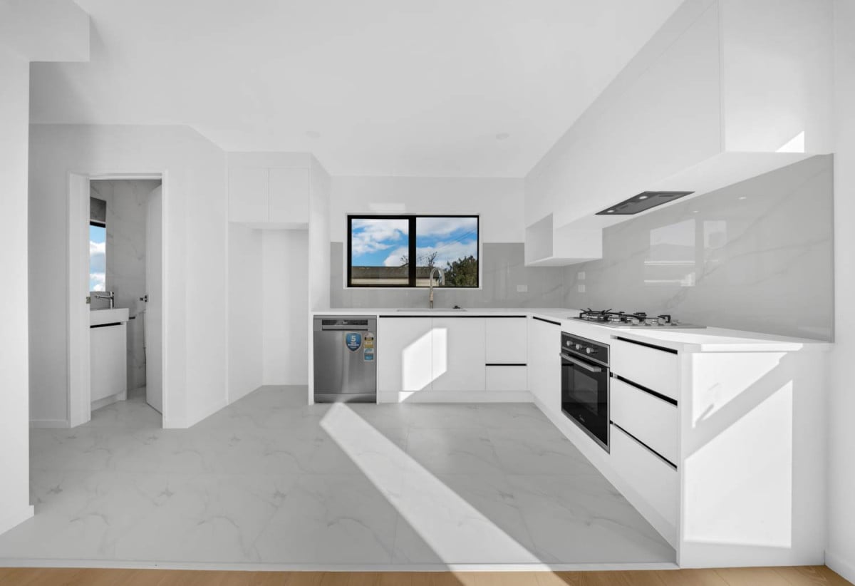 129m2 Brandnew freehold 4 beds 3 baths home with garage, 1 bed 1 bath ground floor, Lot 2/31 Fernaig Street, Papakura, Auckland