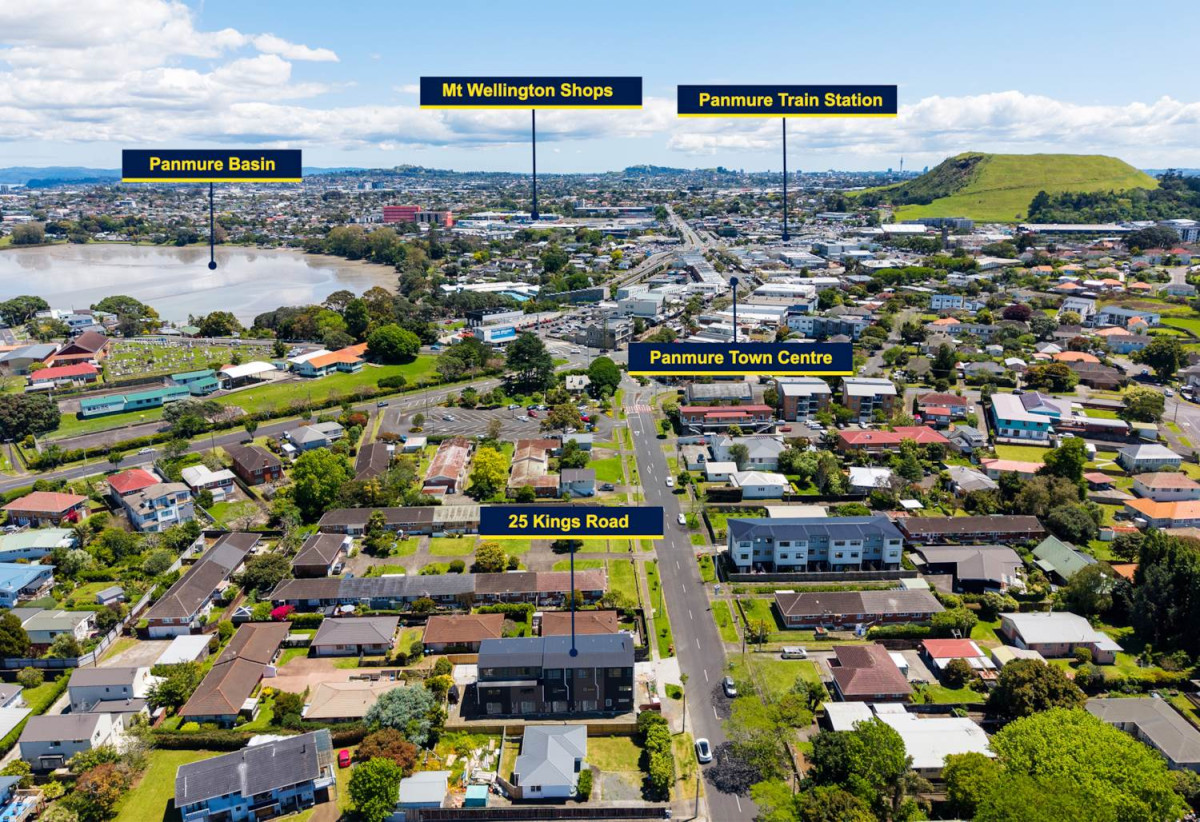Brandnew freehold 3 beds (3 ensuites) 3.5 baths home with garage, No Body Corporate Fees, Lots 1-5/25 Kings Road, Panmure, Auckland