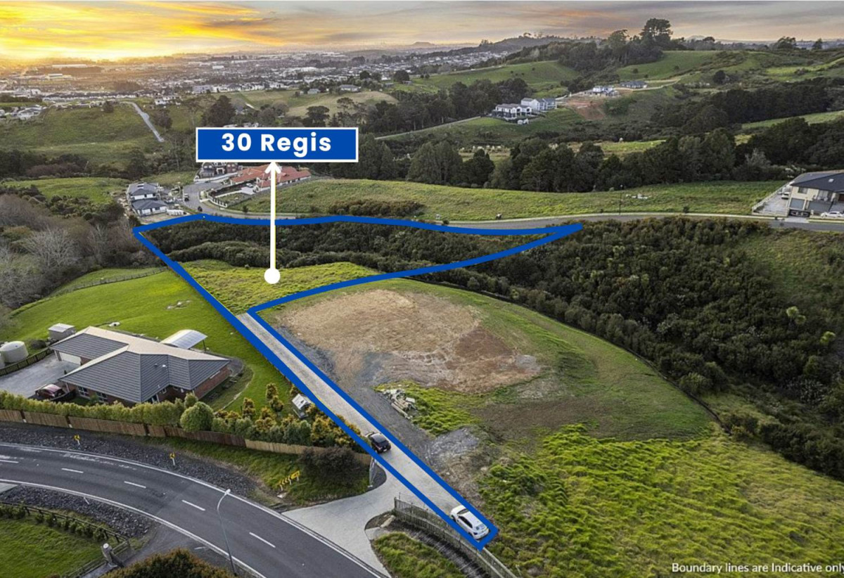 8178m2 section, 1.2 km to Mission Heights Junior College, 2.2 km to Ormiston Senior College, 30 Regis Lane, Flat Bush, Auckland