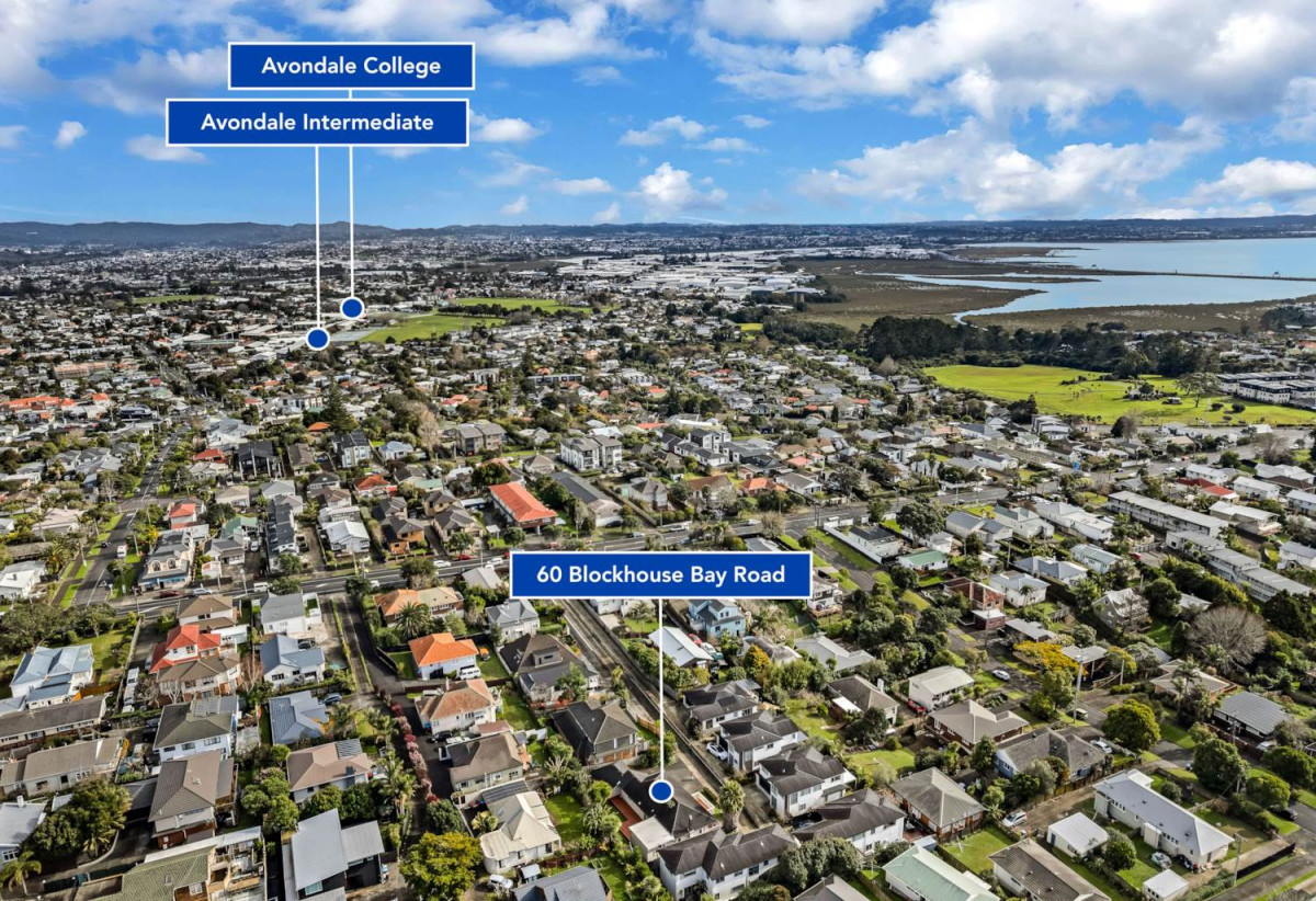 561m2 section, 4 beds 2 baths house with double garage, 60 Blockhouse Bay Road, Avondale, Auckland