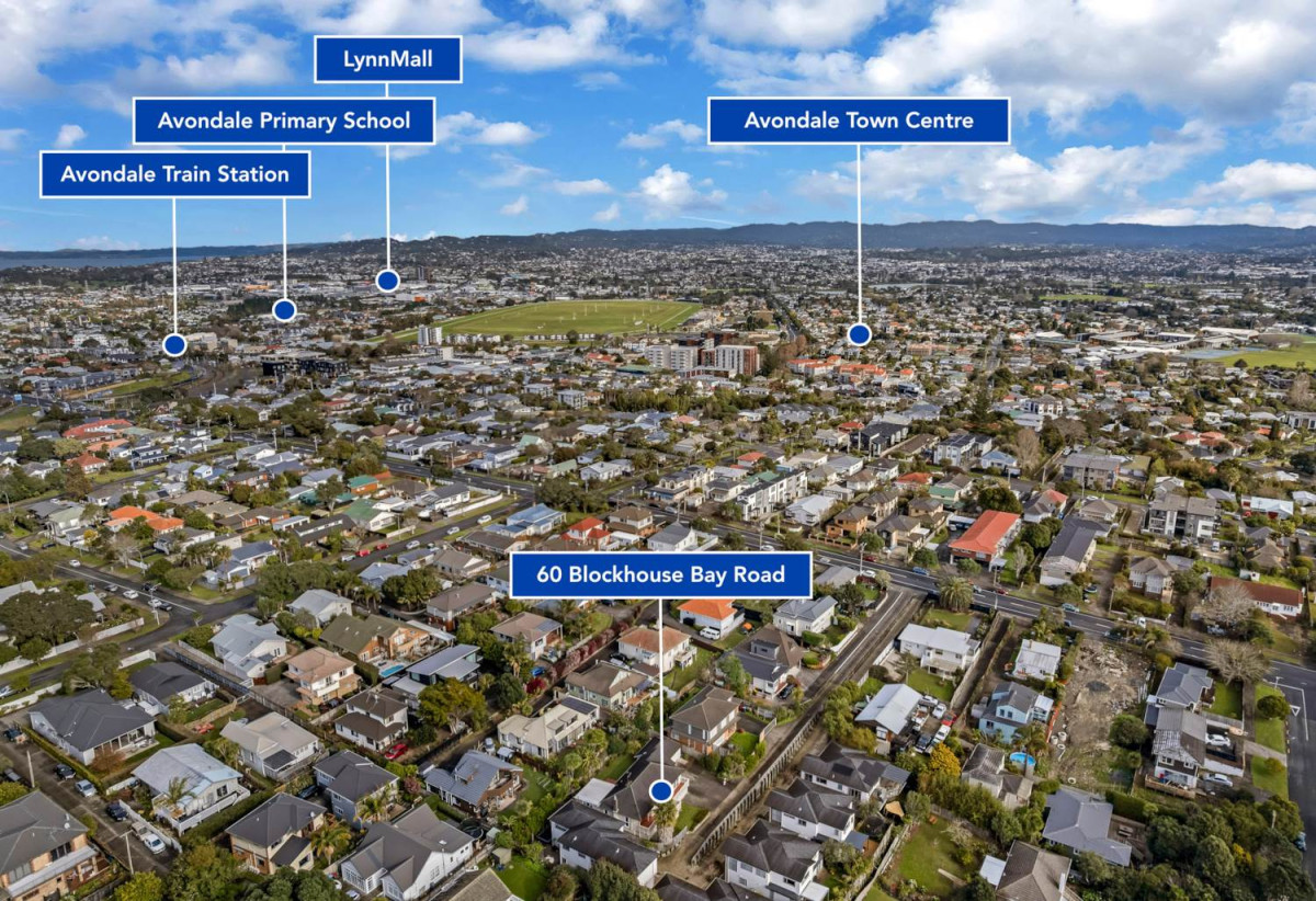 561m2 section, 4 beds 2 baths house with double garage, 60 Blockhouse Bay Road, Avondale, Auckland