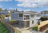 Double Westlake school Zone & Sky Tower Views, 351m2 section, Renovated 3 beds 1 bath house with carport, 2 Flexi rooms downstairs, 7C Nicholson Place, Hillcrest, Auckland