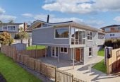 Double Westlake school Zone & Sky Tower Views, 351m2 section, Renovated 3 beds 1 bath house with carport, 2 Flexi rooms downstairs, 7C Nicholson Place, Hillcrest, Auckland