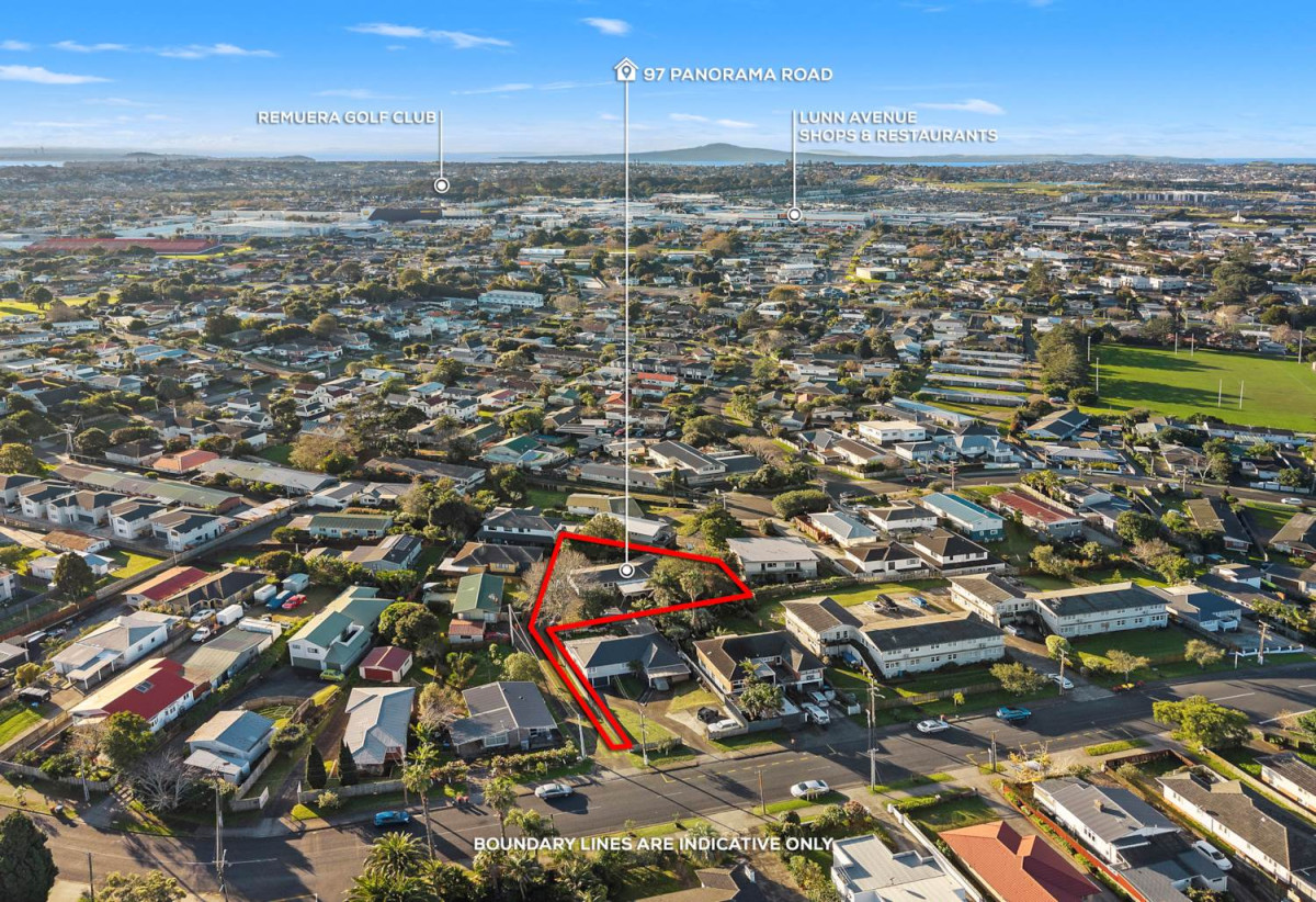 1133m2 section, 4 beds 2 baths house with carport and standalone garage, 97 Panorama Road, Mt Wellington, Auckland