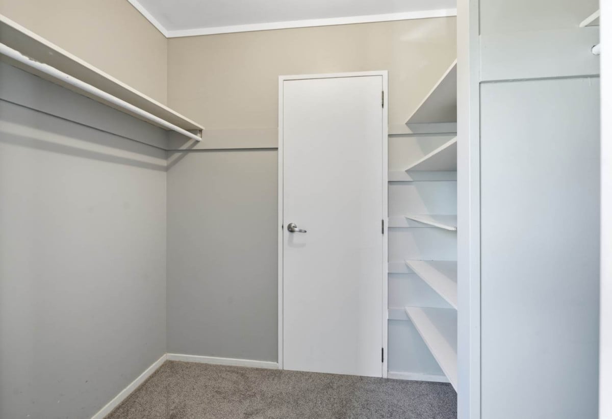 Next to a reserve, 607m2 section, Newly carpeted 3 beds 1 bath house, Semi-ensuite bathroom plus separate toilet, Single carport with roller door, move-in ready, 66 De Quincey Terrace, Highland Park, Auckland