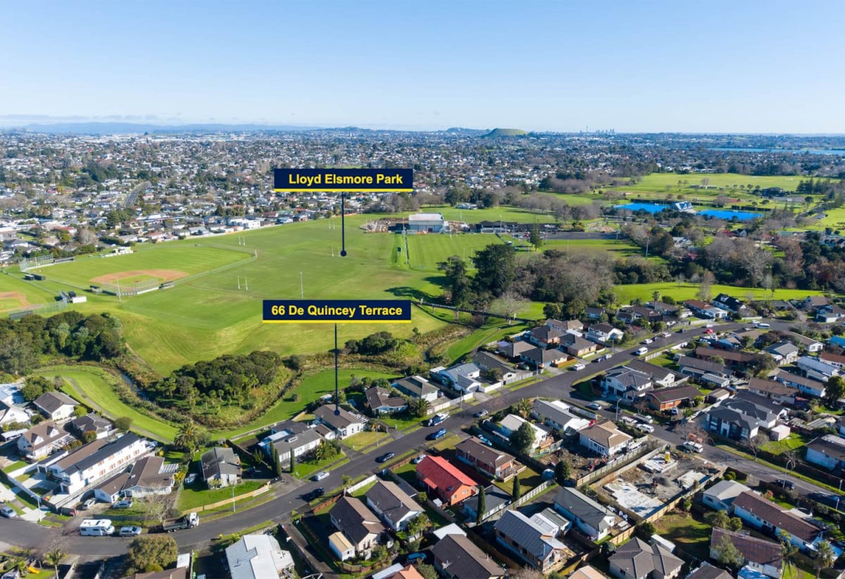 Next to a reserve, 607m2 section, Newly carpeted 3 beds 1 bath house, Semi-ensuite bathroom plus separate toilet, Single carport with roller door, move-in ready, 66 De Quincey Terrace, Highland Park, Auckland