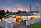 693m2 section, 5 beds + office 2 baths house with double garage, 67 Waipani Road, Te Atatu Peninsula, Auckland