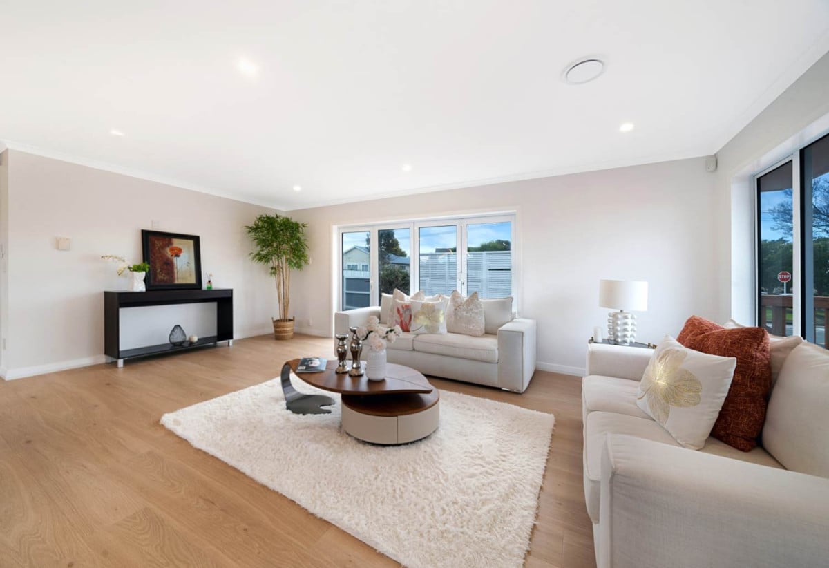 693m2 section, 5 beds + office 2 baths house with double garage, 67 Waipani Road, Te Atatu Peninsula, Auckland