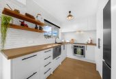 Rangitoto College zone, Brick and tile 2 beds + storage room or Flexi room (3.13 x 2.05M) 1 bath house with garage, 2/4 Noumea Place, Mairangi Bay, Auckland