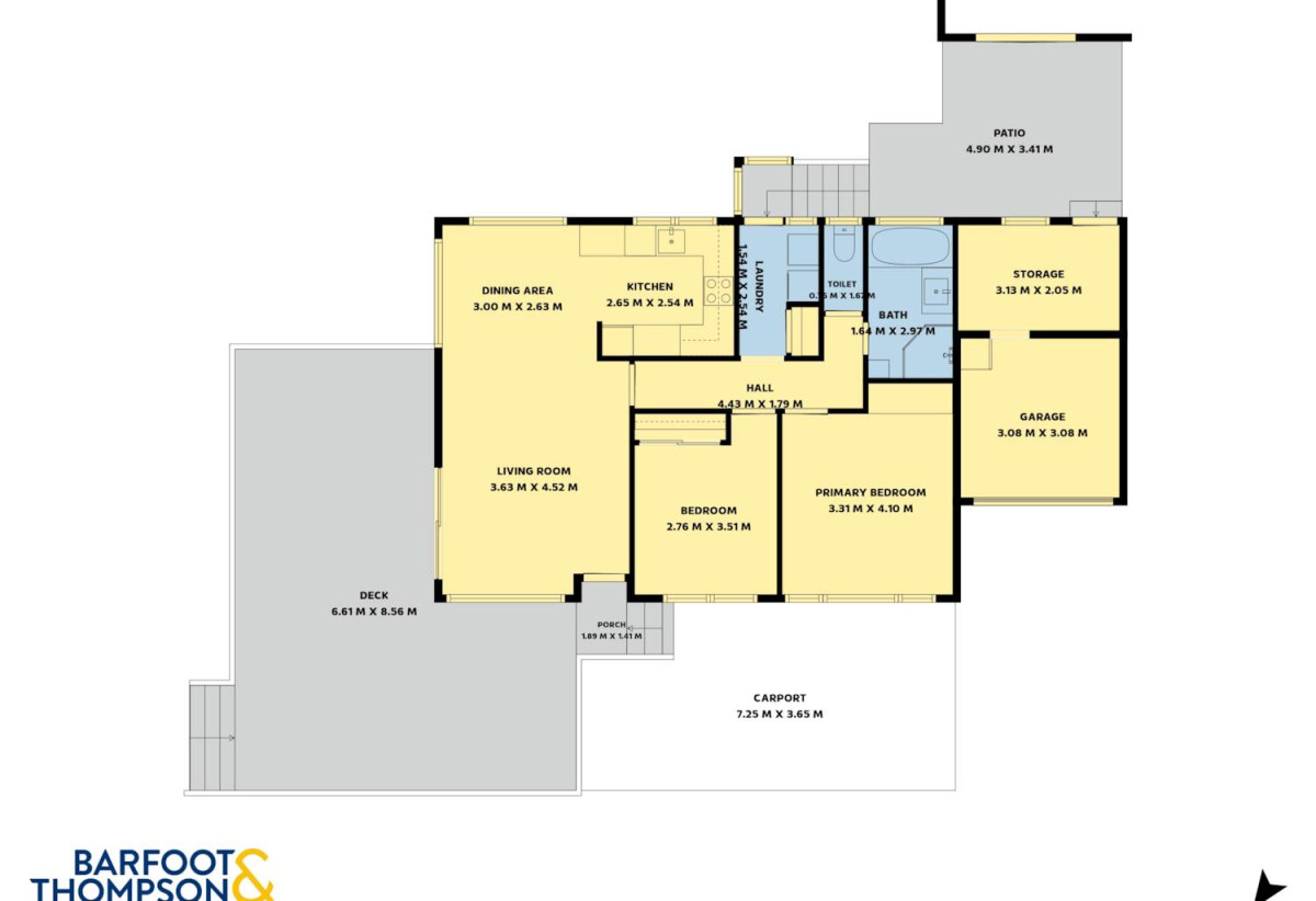 Rangitoto College zone, Brick and tile 2 beds + storage room or Flexi room (3.13 x 2.05M) 1 bath house with garage, 2/4 Noumea Place, Mairangi Bay, Auckland