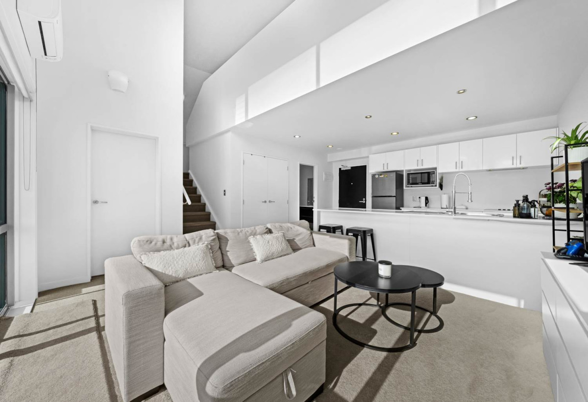 81m2 Newly Renovated 2 beds (1 ensuite) 2 baths two-level Apartment with 2 car parks, in Heart of Flat Bush, 204/136 Stancombe Road, Flat Bush, Auckland