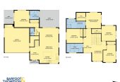 10-year Stamford building warranty, Backing directly onto Henderson Intermediate, 215m2 Brandnew standalone 5 beds (2 ensuites) 3.5 baths home with double garage, 1 ensuite ground floor, Lot 3/18 Glen Norman Avenue, Henderson, Auckland