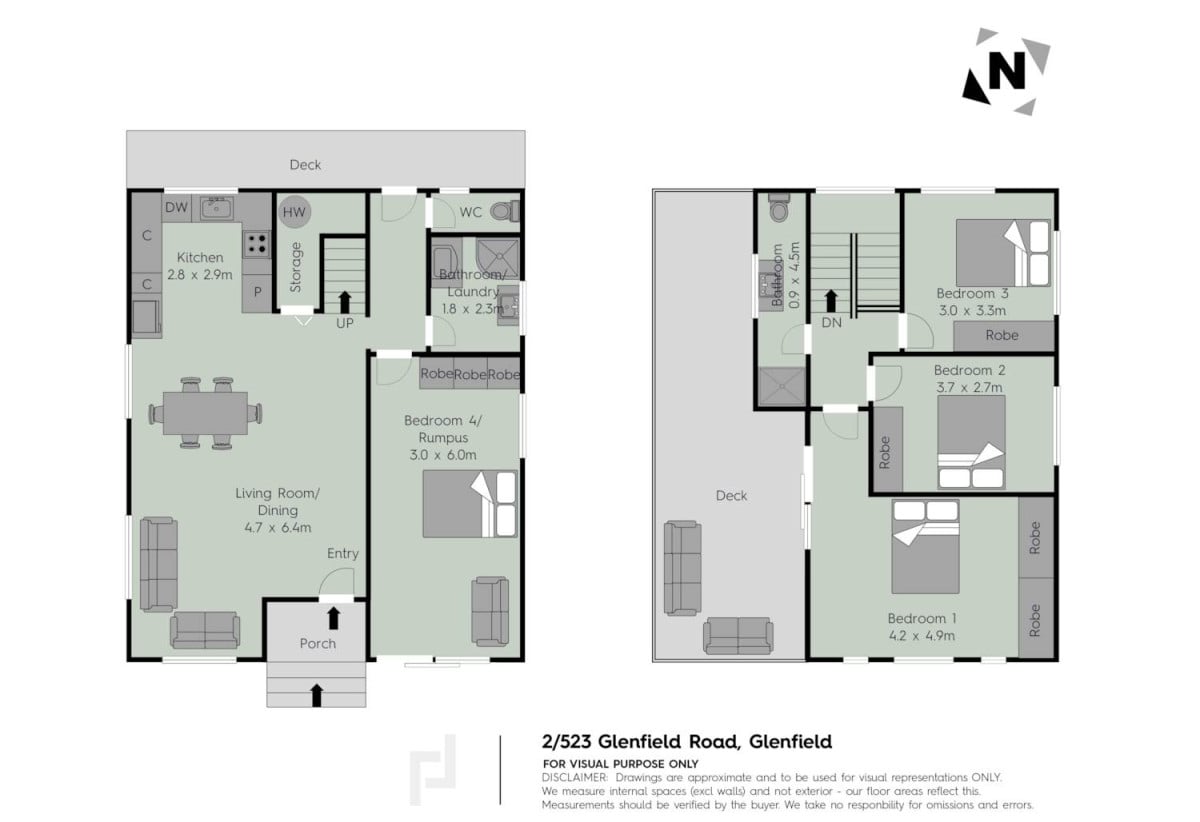 Motivated vendors, Renovated 3 beds + rumpus room 2.5 baths house with car parks, 3 beds 1 bath upstairs, Downstairs a large rumpus room or fourth bedroom with its own bathroom and a separate entrance. 2/523 Glenfield Road, Glenfield, Auckland