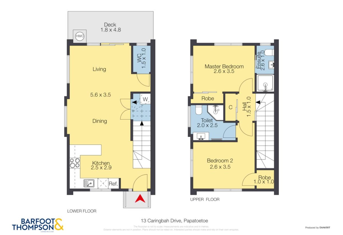 Built by Emphasis Homes, Brandnew freehold 2 beds 2.5 baths home, NO BODY CORP OR SOCIETY FEE, 1/13 Caringbah Drive, Papatoetoe, Auckland