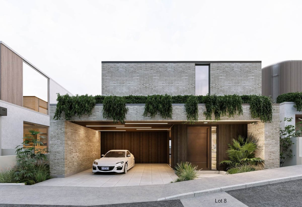 Walks to Macleans College, Freehold sections, Lots 5–9 command breathtaking 180-degree panoramic sea views, Each homesite has been designed to accommodate homes of approximately 400m², Lots 5-9/215 Bleakhouse Road, Mellons Bay, Auckland