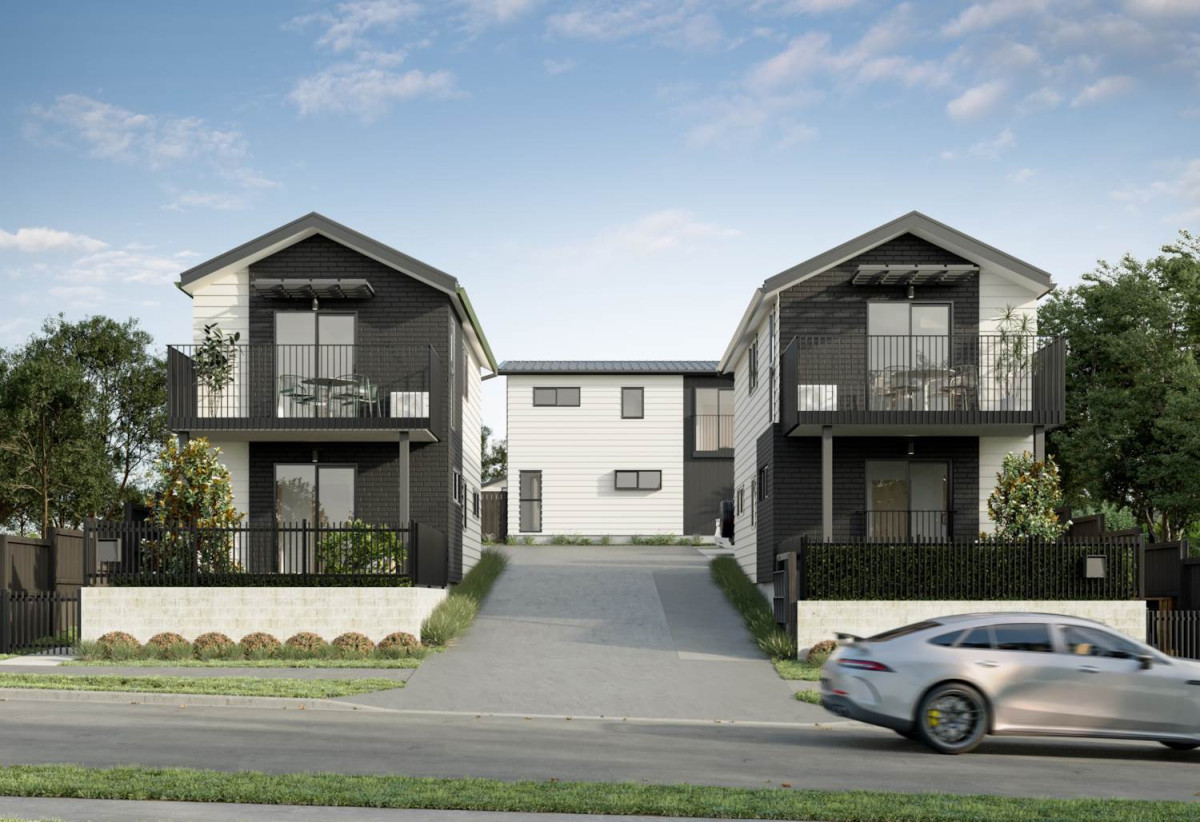 Brandnew 2 beds 1.5 baths home with car park, 0.6 km to Pakuranga Intermediate, Lot 3/9 Chevis Place, Pakuranga Heights, Auckland