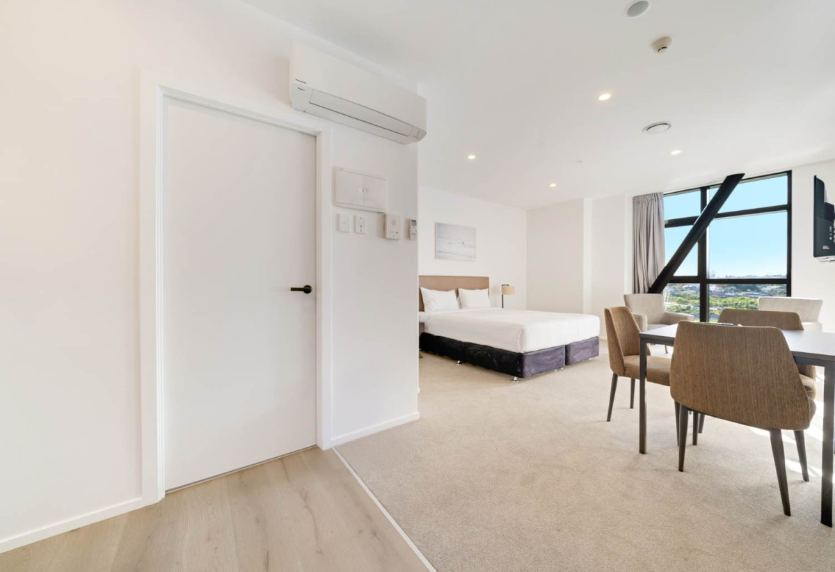 Developer offloads Own Stock, Two Dual Key apartments both with with their own carpark and One 2bedroom, 2bathroom with its own carpark, 706 Dual Key asking $649,000, 803 Two bedroom asking $599,00, Full furniture package included, Fully serviced and managed by Ramada (can be removed), 706/770A Great South Road, Wiri, Auckland