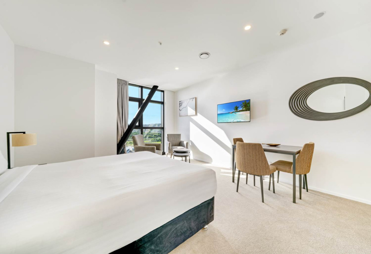 Developer offloads Own Stock, Two Dual Key apartments both with with their own carpark and One 2bedroom, 2bathroom with its own carpark, 706 Dual Key asking $649,000, 803 Two bedroom asking $599,00, Full furniture package included, Fully serviced and managed by Ramada (can be removed), 706/770A Great South Road, Wiri, Auckland
