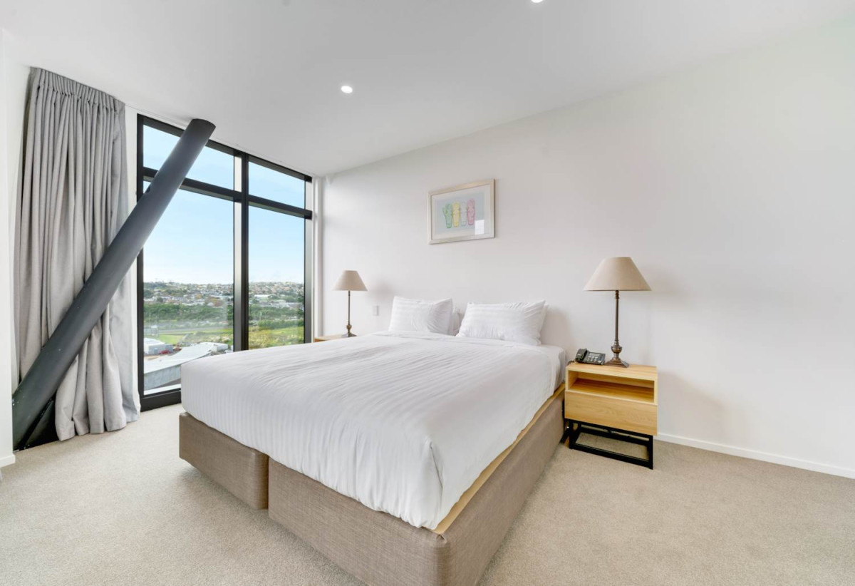 Developer offloads Own Stock, Two Dual Key apartments both with with their own carpark and One 2bedroom, 2bathroom with its own carpark, 706 Dual Key asking $649,000, 803 Two bedroom asking $599,00, Full furniture package included, Fully serviced and managed by Ramada (can be removed), 706/770A Great South Road, Wiri, Auckland