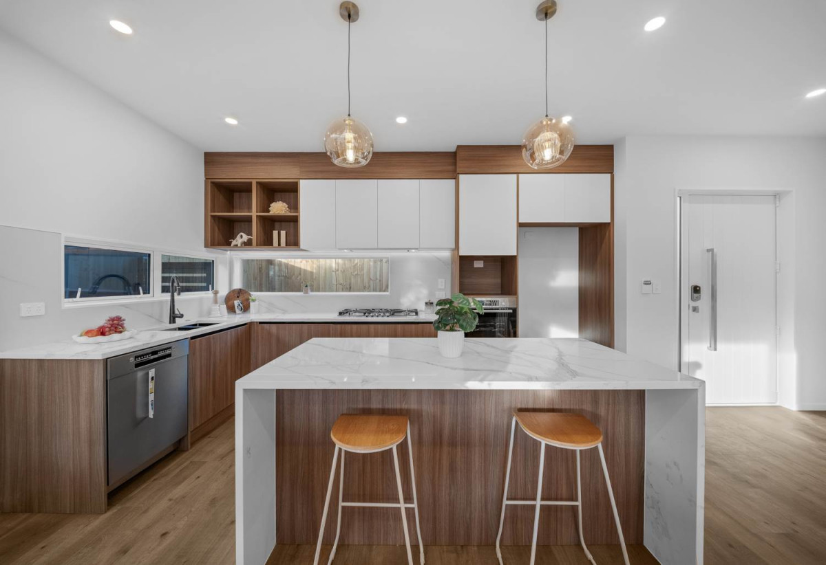10-year Stamford building warranty, Backing directly onto Henderson Intermediate, 175m2 Brandnew standalone 4 beds 3.5 baths home with garage, Lot 1/18 Glen Norman Avenue, Henderson, Auckland