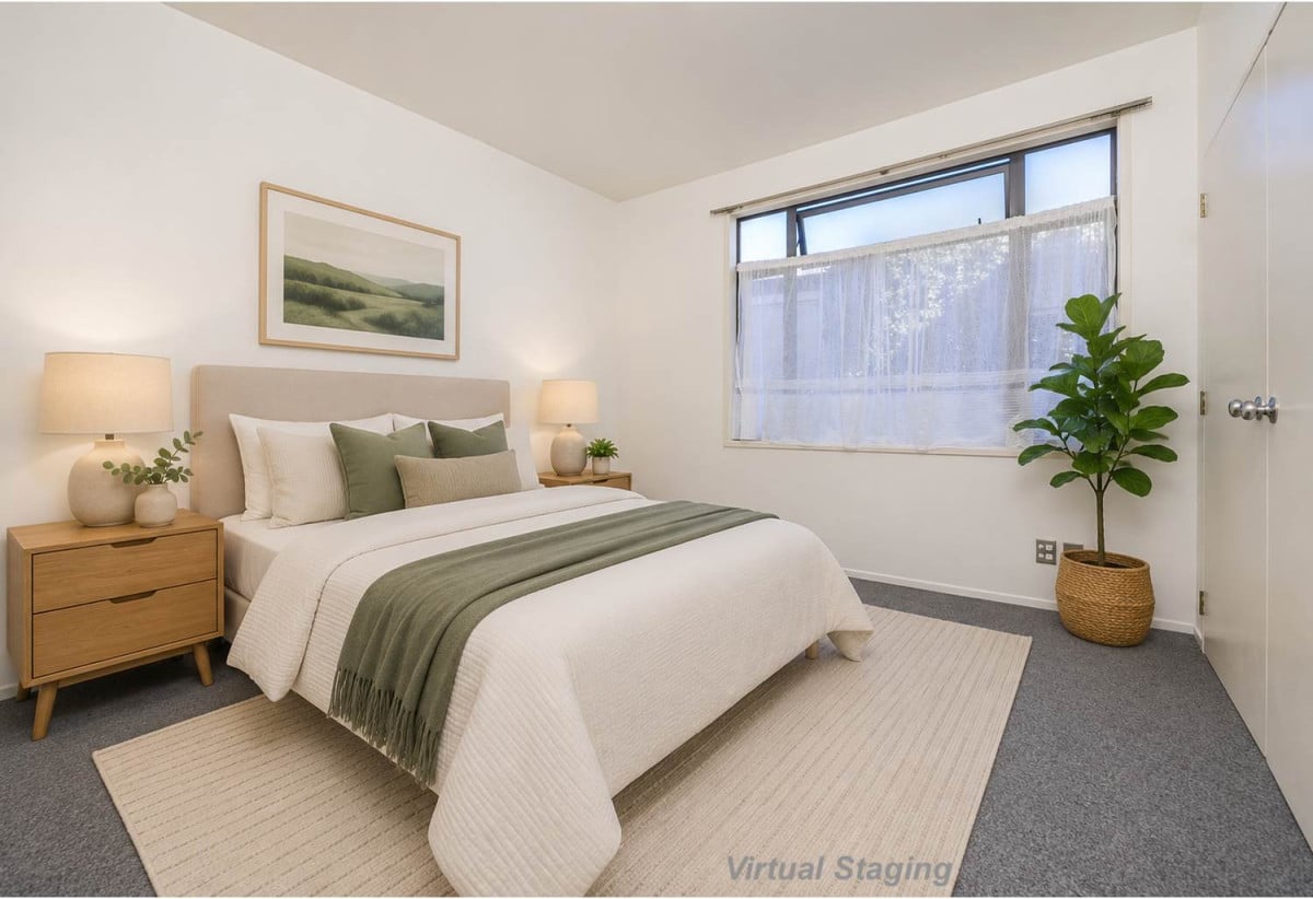 Walks to Botany Downs Secondary College and Botany Downs shopping centre, Renovated 1 bed 1 bath Ground-floor unit with private garden and single garage, Access to swimming pool, tennis court & gym, 135/2 Armoy Drive, East Tamaki, Auckland