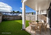 Walks to Botany Downs Secondary College and Botany Downs shopping centre, Renovated 1 bed 1 bath Ground-floor unit with private garden and single garage, Access to swimming pool, tennis court & gym, 135/2 Armoy Drive, East Tamaki, Auckland