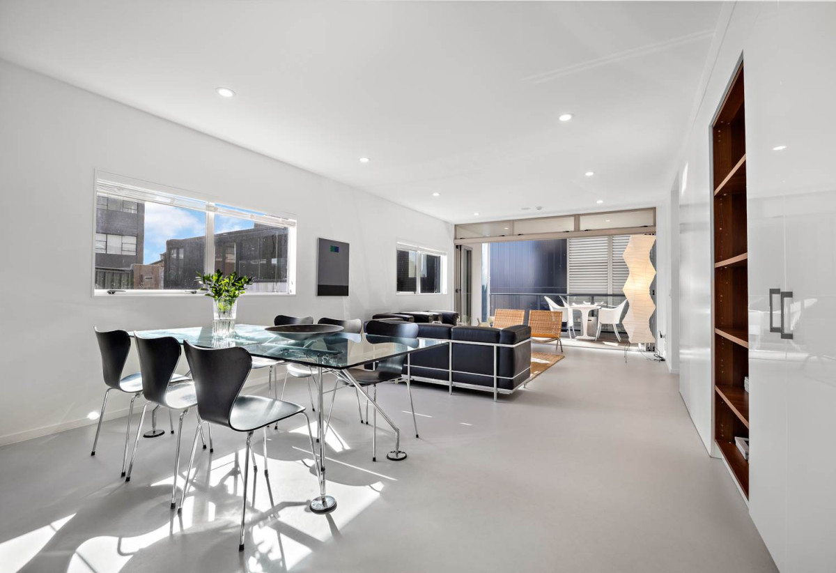 Double Grammar school zone, 120m2 Freehold 3 beds 2 baths apartment, 2 car parks + storage locker, Spacious loggia-style balcony, zoned for Auckland Grammar and Epsom Girls’ Grammar School, 308/10 Fox Street, Parnell, Auckland