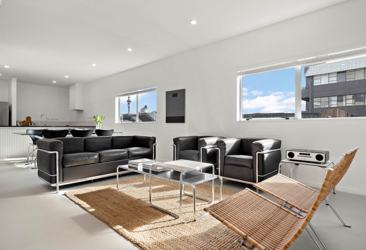 Double Grammar school zone, 120m2 Freehold 3 beds 2 baths apartment, 2 car parks + storage locker, Spacious loggia-style balcony, zoned for Auckland Grammar and Epsom Girls’ Grammar School, 308/10 Fox Street, Parnell, Auckland