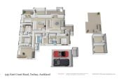 928m2 section, 3 beds + study 2 baths house with carport, 949 East Coast Road, Torbay, Auckland