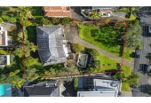 1322m2 section with Sea Views, Double Westlake school zone, Brick and tile 4 beds 3 baths house with double garage, Lower Level: Second living area, large fourth bedroom, additional bathroom, and a pool for relaxation. 24 Prospect Terrace, Milford, Auckland