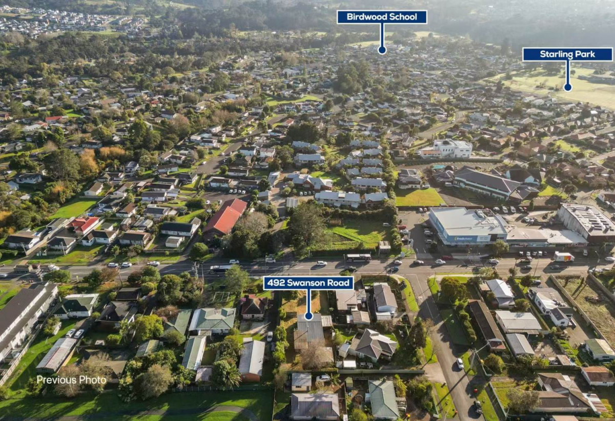 1012m2 section, with RC & EPA Approved for 8 homes, 3 beds 1 bath house, 492 Swanson Road, Ranui, Auckland