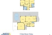 453m2 section, Brick & Panoramic Sea Views, 4 beds 2.5 baths house with double garage, 3 Tainui Street, Torbay, Auckland