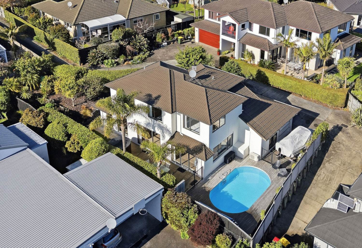 453m2 section, Brick & Panoramic Sea Views, 4 beds 2.5 baths house with double garage, 3 Tainui Street, Torbay, Auckland