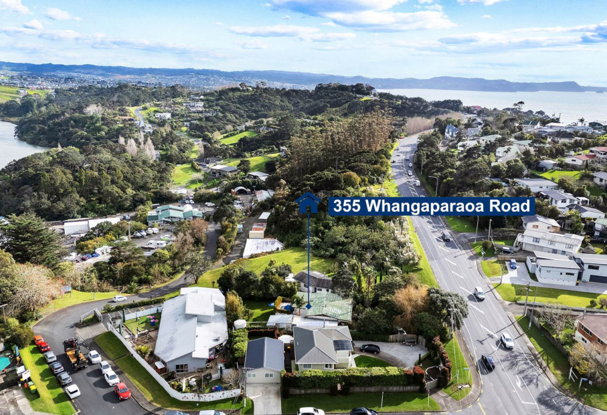 943m2 section, Tenants in place – income from day one, 2 beds 1 bath house with carport, Near beaches, shops, schools, transport, 355 Whangaparaoa Road, Stanmore Bay, Auckland