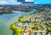 675m2 section with great Tamaki River view, RC, EPA issued, offering great development potential (6-lot proposed subdivision: 2 freestanding and 4 terraced homes), 3 beds 1 bath house, 336 Panama Road, Mt Wellington, Auckland